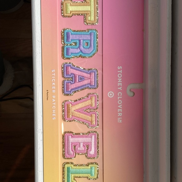 NWT:Stoney Clover Lane ‘TRAVEL’ patch - Picture 1 of 1